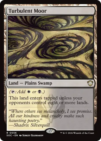 Turbulent Moor, Magic: The Gathering Karte
