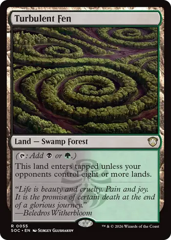 Turbulent Fen, Magic: The Gathering card