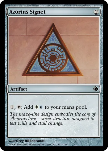 Azorius Signet, Magic: The Gathering card