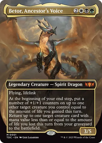 Betor, Ancestor's Voice, Magic: The Gathering card