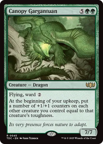 Canopy Gargantuan, Magic: The Gathering card