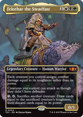 Felothar the Steadfast, Magic: The Gathering card