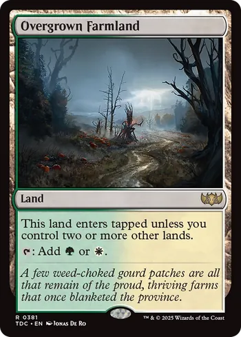 Overgrown Farmland, Magic: The Gathering card