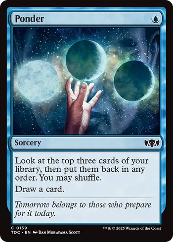 Ponder, Magic: The Gathering card