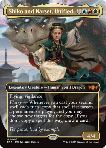 Shiko and Narset, Unified, Magic: The Gathering card