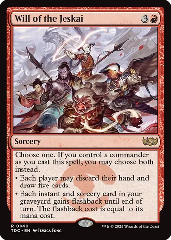 Will of the Jeskai, Magic: The Gathering card