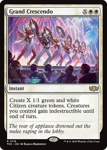 Grand Crescendo, Magic: The Gathering card