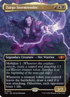 Zurgo Stormrender, Magic: The Gathering card
