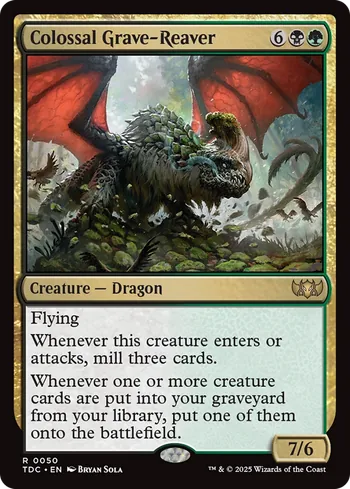 Colossal Grave-Reaver, Magic: The Gathering card
