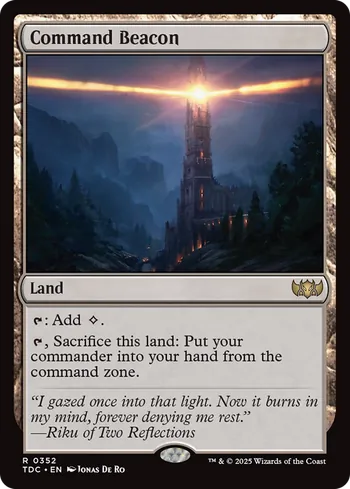 Command Beacon, Magic: The Gathering card
