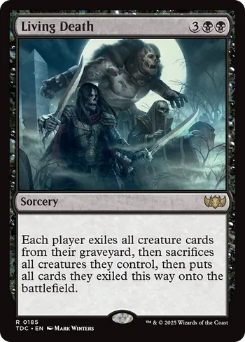 Living Death, Magic: The Gathering card