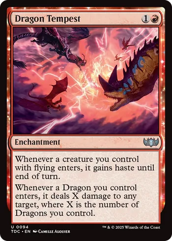 Dragon Tempest, Magic: The Gathering card