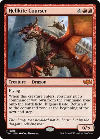 Hellkite Courser, Magic: The Gathering card