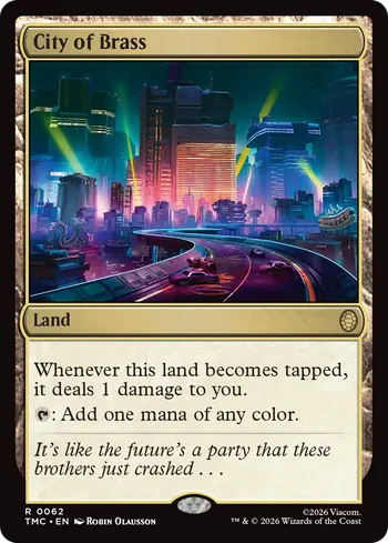 City of Brass, Magic: The Gathering Karte