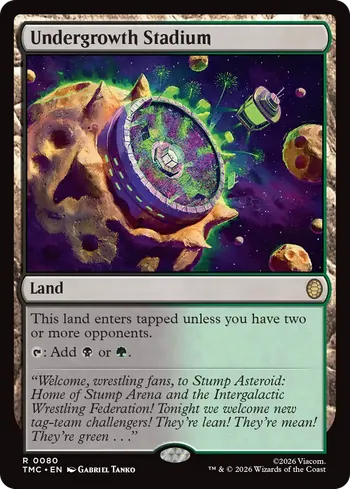 Undergrowth Stadium, Magic: The Gathering Karte