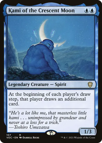 Kami of the Crescent Moon, Magic: The Gathering card