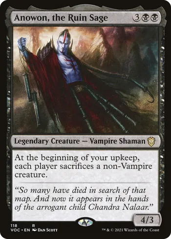 Anowon, the Ruin Sage, Magic: The Gathering card