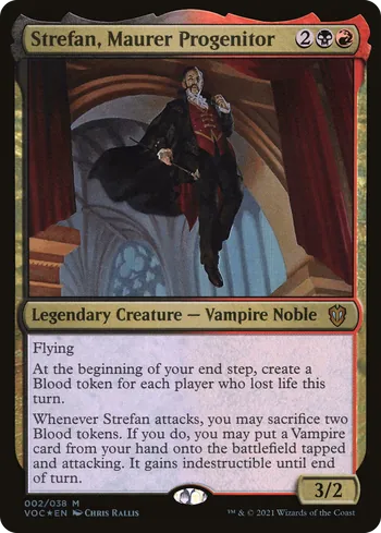 Strefan, Maurer Progenitor, Magic: The Gathering card