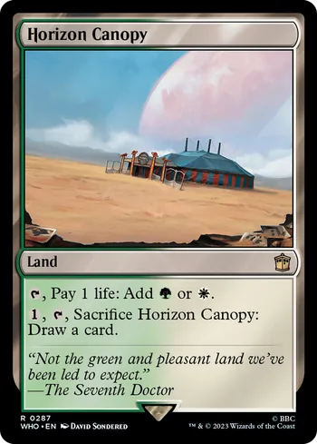 Horizon Canopy, Magic: The Gathering card