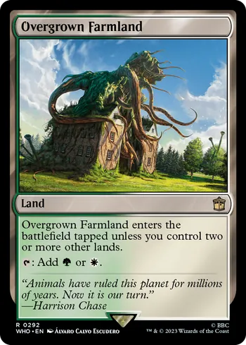 Overgrown Farmland, Magic: The Gathering card