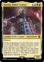 Davros, Dalek Creator, Magic: The Gathering card