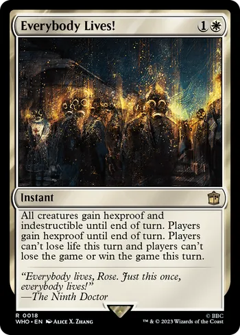 Everybody Lives!, Magic: The Gathering card
