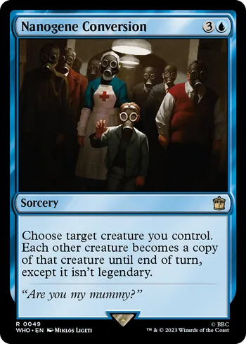 Nanogene Conversion, Magic: The Gathering card