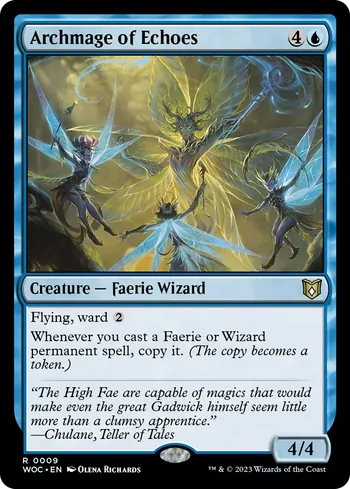 Archmage of Echoes, Magic: The Gathering card