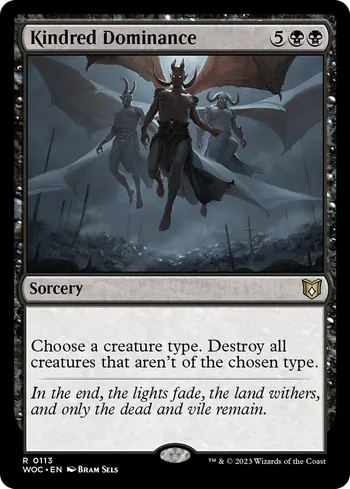 Kindred Dominance, Magic: The Gathering card