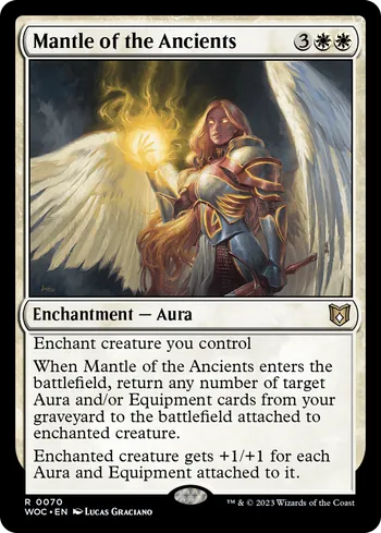 Mantle of the Ancients, Magic: The Gathering card