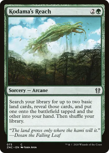 Kodama's Reach, Magic: The Gathering card