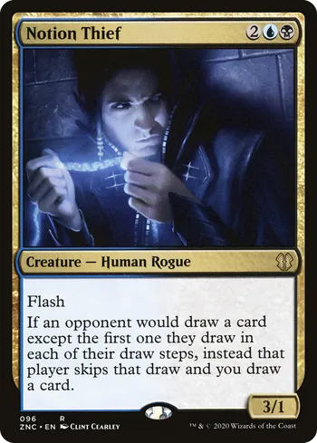 Notion Thief, Magic: The Gathering Karte