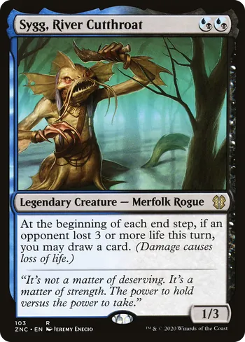 Sygg, River Cutthroat, Magic: The Gathering Karte